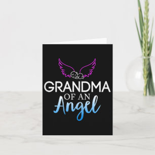 Tarjeta Mes De Conciencia De La Abuela De Un Ángel
