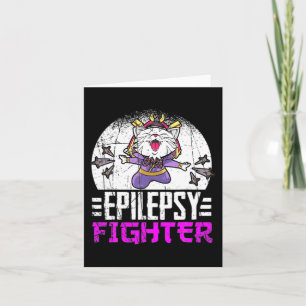 Tarjeta Mes de Conciencia sobre Epilepsia Pelea por Epilep