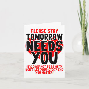 Tarjeta Mes De Concienciación Sobre La Salud Mental Person