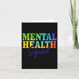 Tarjeta Mes de Concienciación sobre Salud Mental