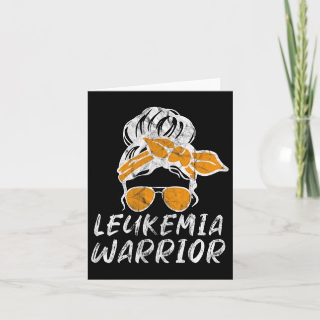 Tarjeta Mes de concientización desordenado un retro guerre (Anverso)