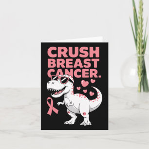 Tarjeta Mes de concientización sobre el cáncer de mama