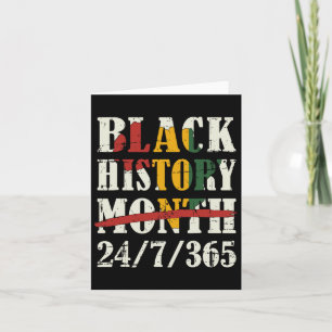 Tarjeta Mes de historia negra 247365 con bandera de mapa a