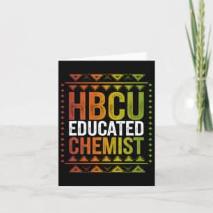 Tarjeta Mes de Historia Negra Educado Hbcu Futuro G