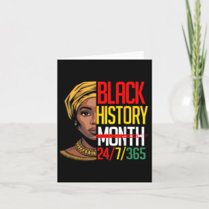 Tarjeta Mes de la Historia Negra 247365 Orgullo A de Melan