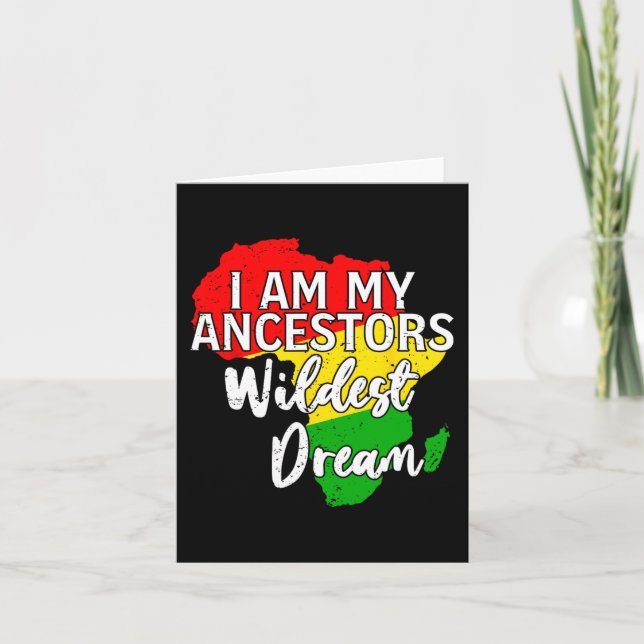 Tarjeta Mes de la historia negra, el encuentro de los negr (Anverso)