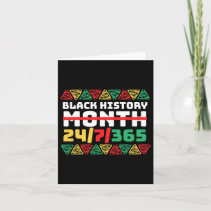 Tarjeta Mes de la historia negra es todo el año 247365 - B
