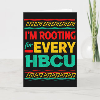 Tarjeta Mes de la Historia Negra Estoy Apoyando a Cada Cam