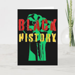 Tarjeta Mes de la Historia Negra, Puño del Poder Negro