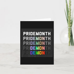Tarjeta Mes de orgullo Demon Premium _1