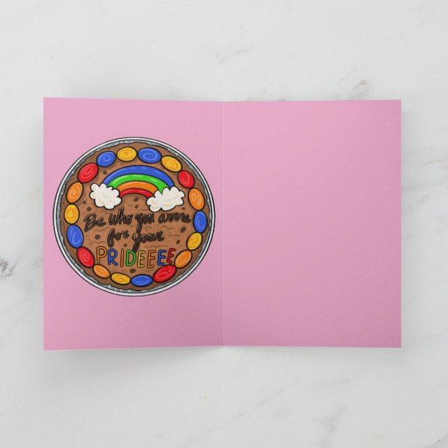 Tarjeta Mes Gay Feliz  (Interior)