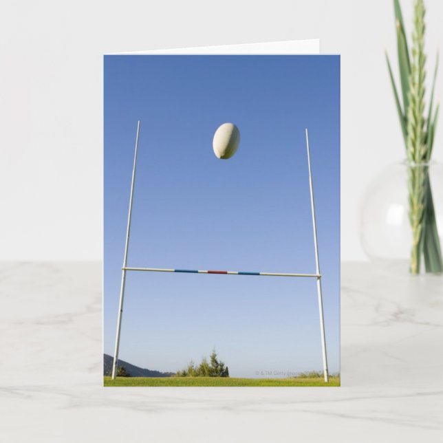 Tarjeta Meta del rugbi (Anverso)