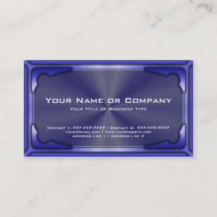 Tarjeta metálica Hi Tech Faux versión 1 con foto