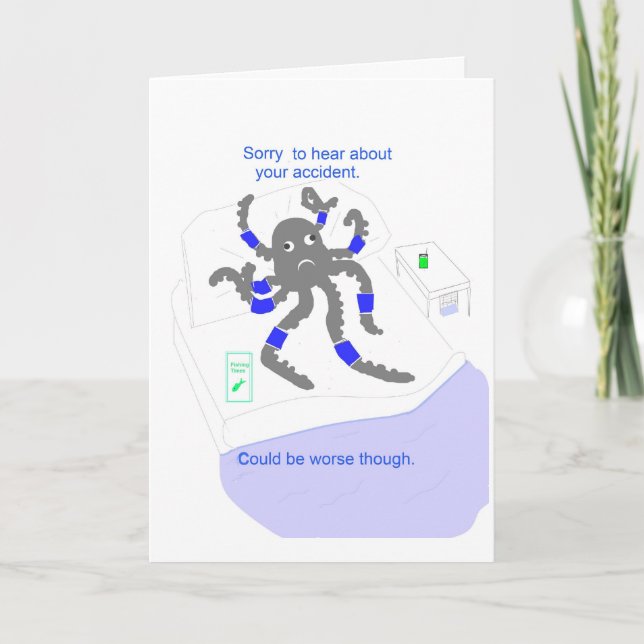 Tarjeta Métete bien después de un accidente (Anverso)