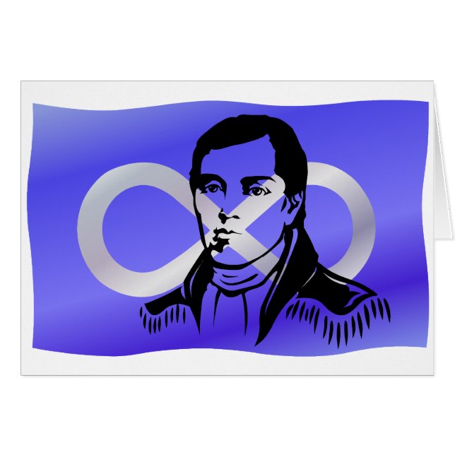 Tarjeta Metis Tarjetas de arte Cuthbert Grant - Pe (Anverso (Horizontal))