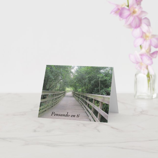 Tarjeta Metropark Boardwalk - Pensando en ti (Orquídea)