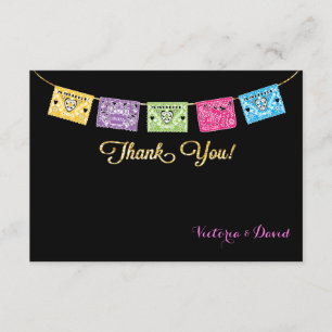 Tarjeta mexicana de RSVP que se casa