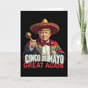 Tarjeta Mexicano Haz Que Cinco De Mayo Sea Grande De Nuevo