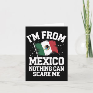 Tarjeta México soy de México nada me da miedo 