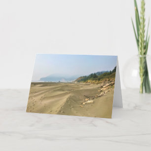 Tarjeta Meyers Beach North, Gold Beach, Oregon