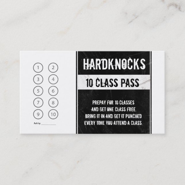 Tarjeta mezclada de la lealtad de la tarjeta de (Anverso)