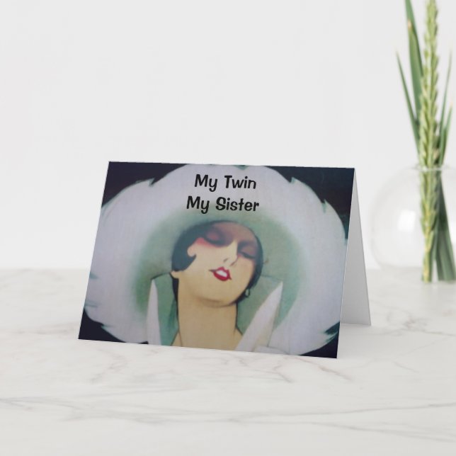TARJETA MI AMIGO, MI HERMANA, MI MEJOR CUMPLEAÑOS (Anverso)