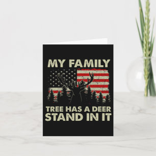 Tarjeta Mi Árbol Familiar Tiene Una Postura De Cerveza En