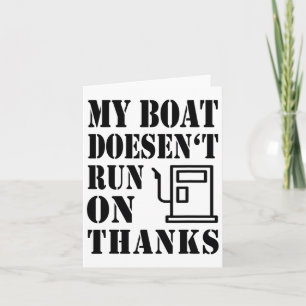 Tarjeta Mi barco no corre gracias a Boa