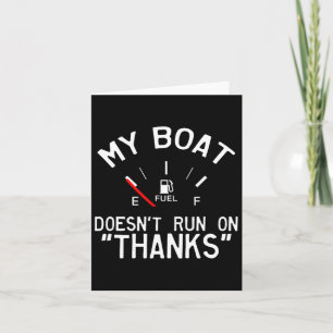 Tarjeta Mi barco no funciona gracias al divertido barco