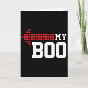 Tarjeta Mi Boo & Mi Bae Día de San Valentín Manta para