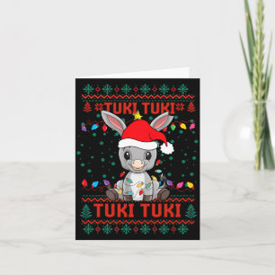 Tarjeta Mi Burrito Sabanero Mexicano Tuki Tuki Latino Navi