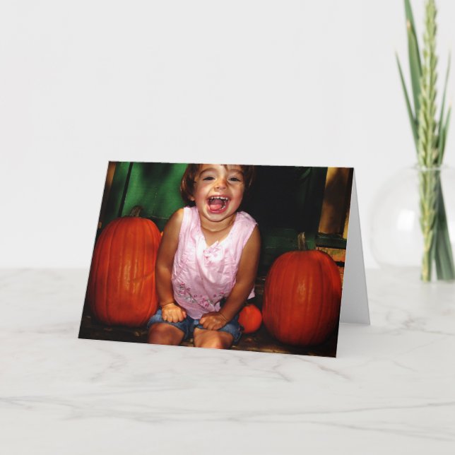 Tarjeta Mi Calabaza (Anverso)