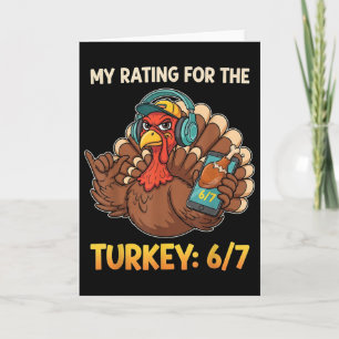 Tarjeta Mi Calificación Para El Pavo 6-7 Alpha Gen Meme 67
