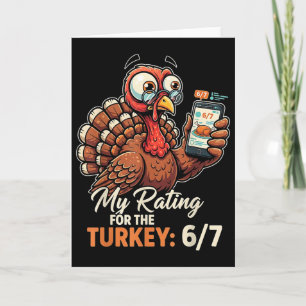 Tarjeta Mi Calificación Para El Pavo 6-7 Alpha Gen Meme 67