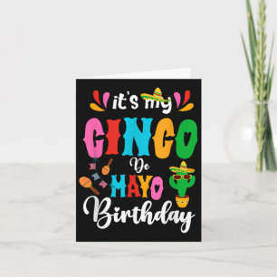 Tarjeta Mi Cinco De Mayo Fama Mexicana De Cumpleaños