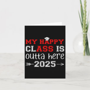 Tarjeta Mi Cl Feliz Sale Aquí 2025 Graduado Superior