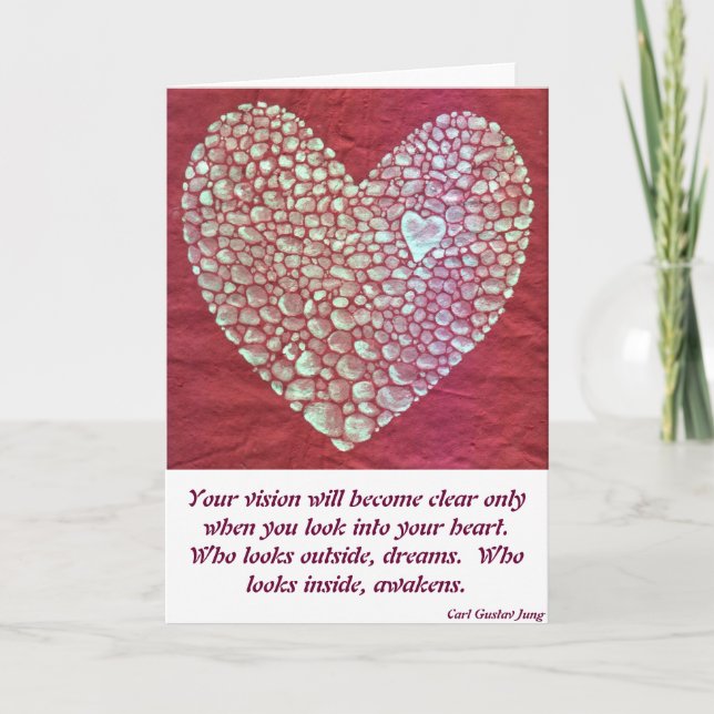 Tarjeta Mi corazón despierta (Anverso)