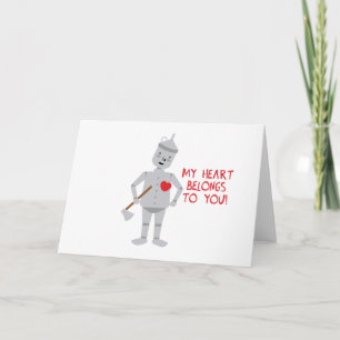 Tarjeta Mi corazón pertenece