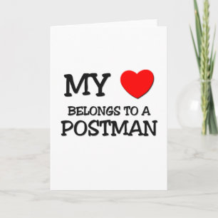 Tarjeta Mi Corazón Pertenece A Un HOMBRE