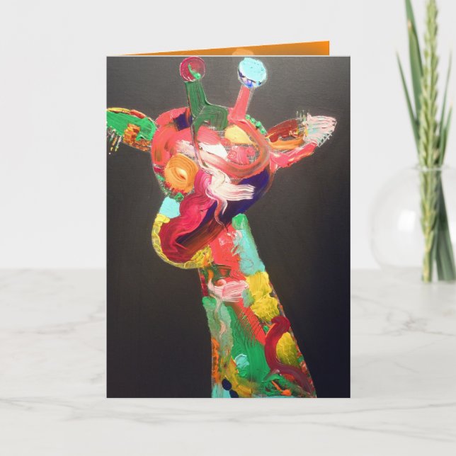 Tarjeta Mi cuello del bosque (Anverso)