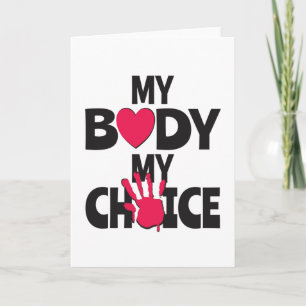Tarjeta Mi cuerpo, mi elección