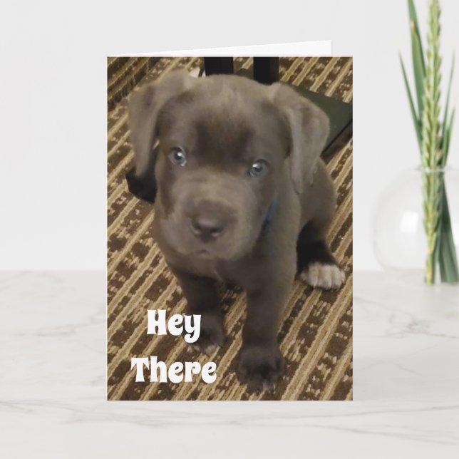 TARJETA MI DESEO ES UN "BESO" DE TI EN TU *CUMPLEAÑOS* (Anverso)