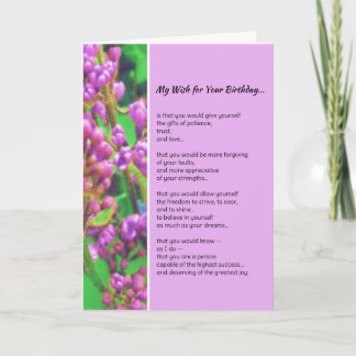 Tarjeta Mi Deseo Para Tu Cumpleaños...