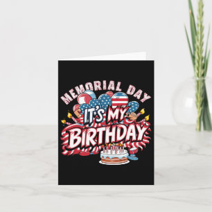 Tarjeta Mi Día de la Memoria de Cumpleaños Guay Retro Funn