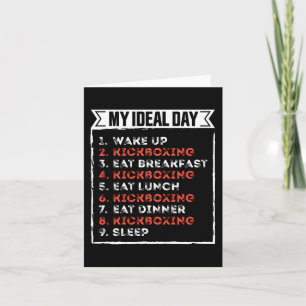 Tarjeta Mi Día Ideal Regalo de Cumpleaños Divertido de Kic