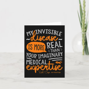 Tarjeta Mi Enfermedad Invisible Es Real