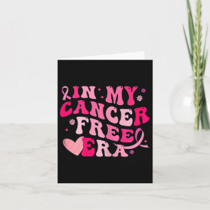Tarjeta Mi Era Libre de Cáncer Conciencia del Cáncer de Ma
