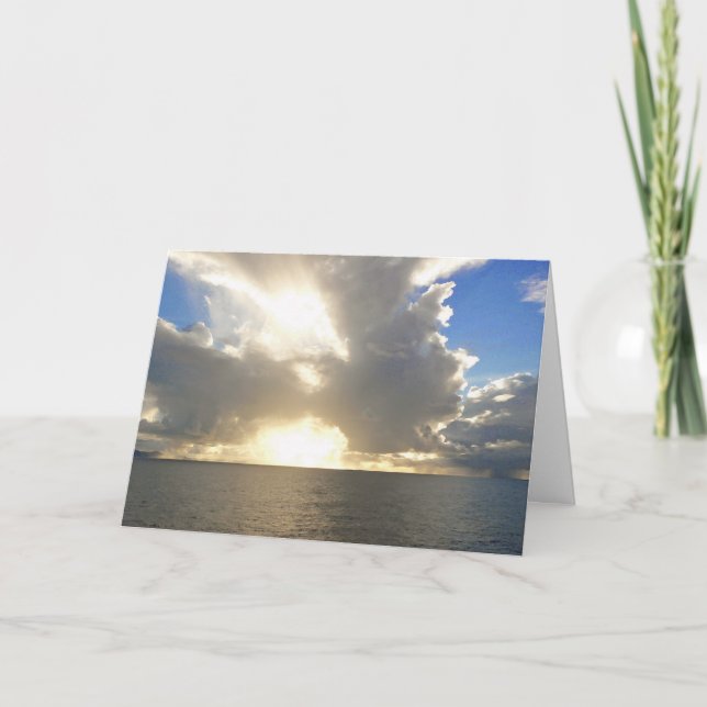 Tarjeta Mi esperanza viene de él… (Anverso)