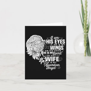 Tarjeta Mi esposo es mi ángel de la guarda Viuda