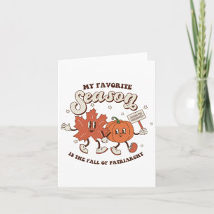 Tarjeta Mi estación favorita es la caída del patriarcado 